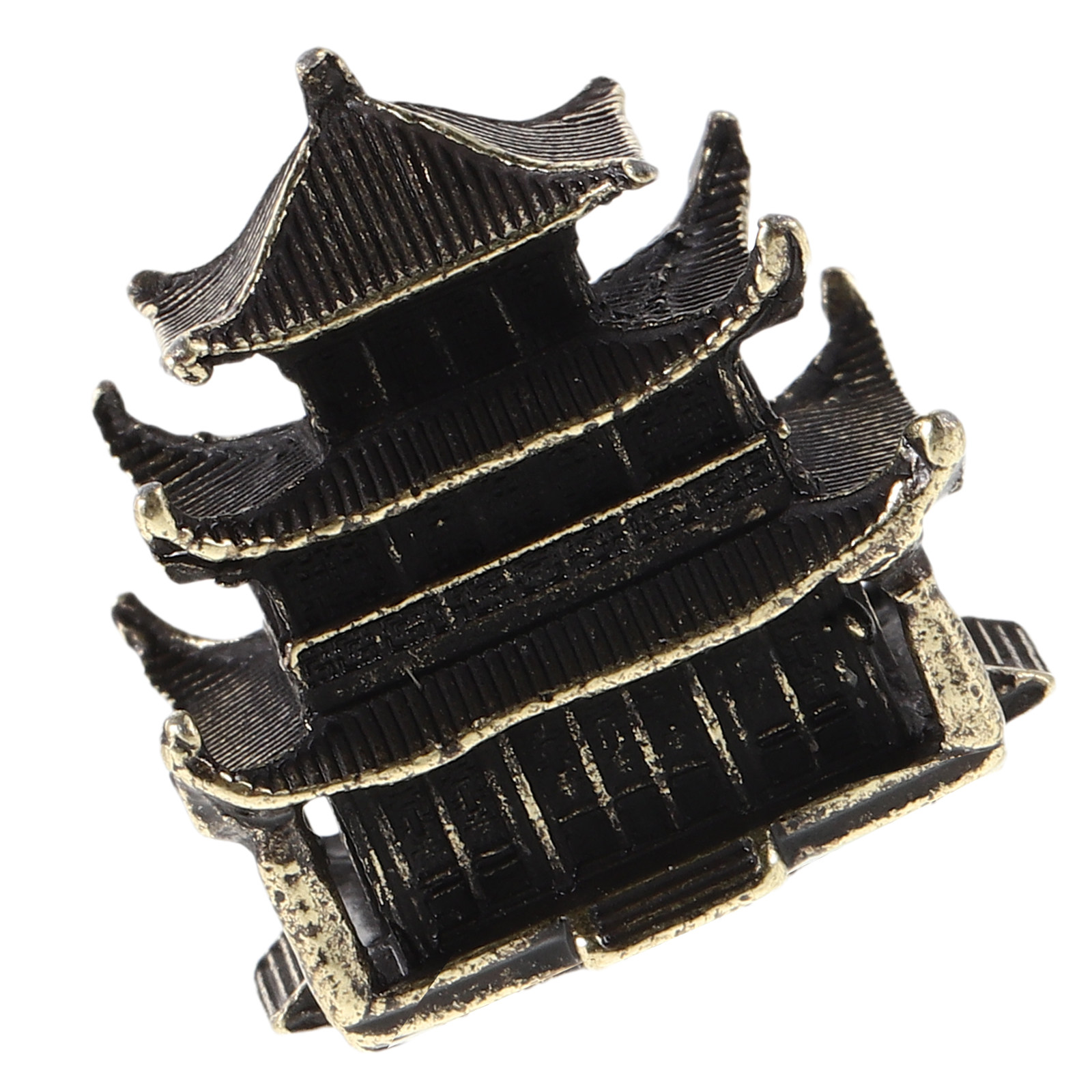 Mini Brass Pagoda Sculpture An - đánh giá và giá Mini Bonsai Zen Garden
