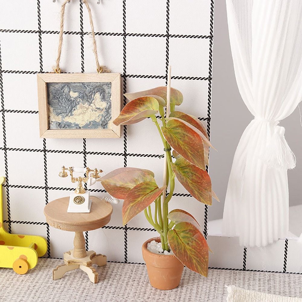 Creative 1:12 Dollhouse Plant  - đánh giá và giá Bonsai Garden House