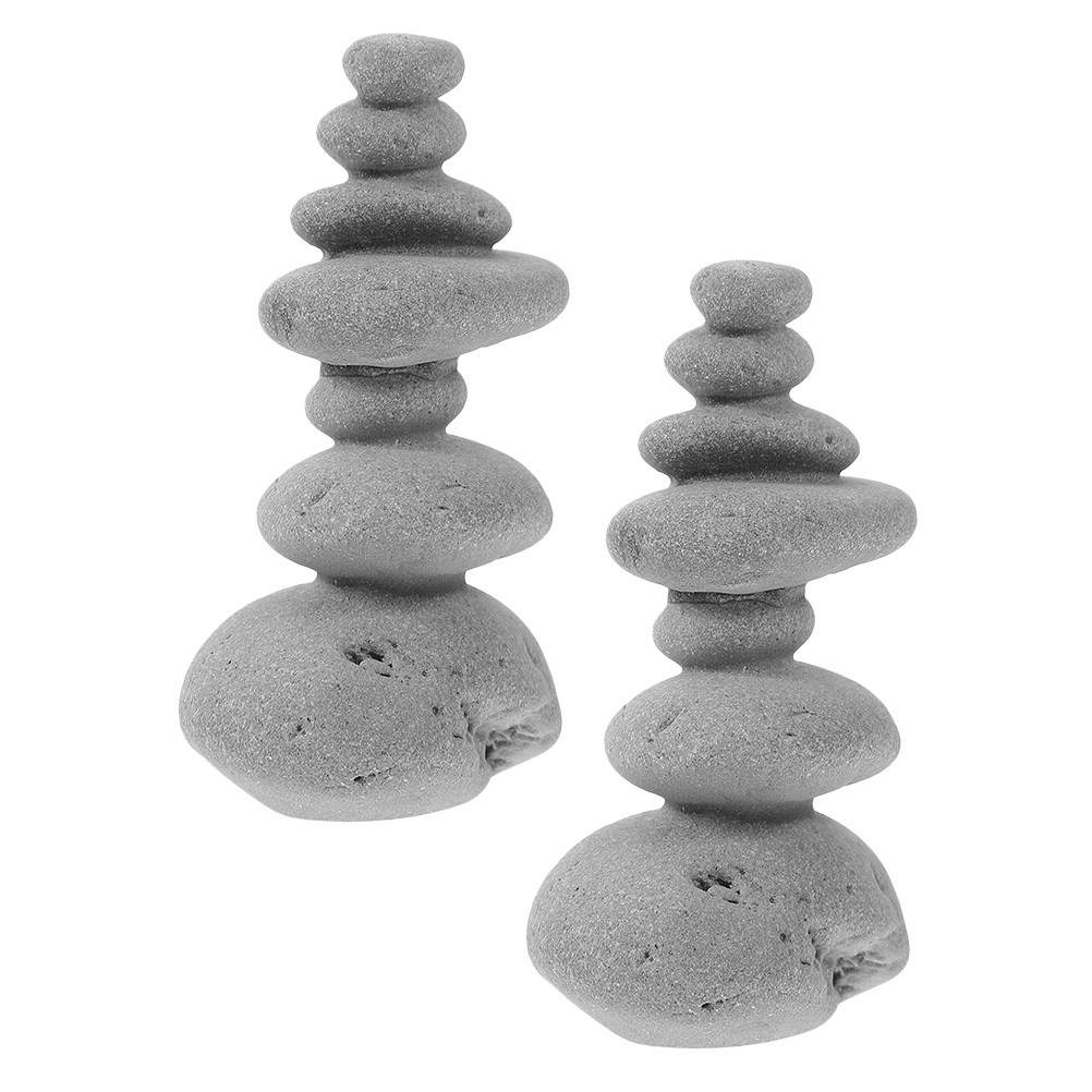 2Pcs Simulated Rockery Bonsai  - đánh giá và giá Mini Bonsai Zen Garden