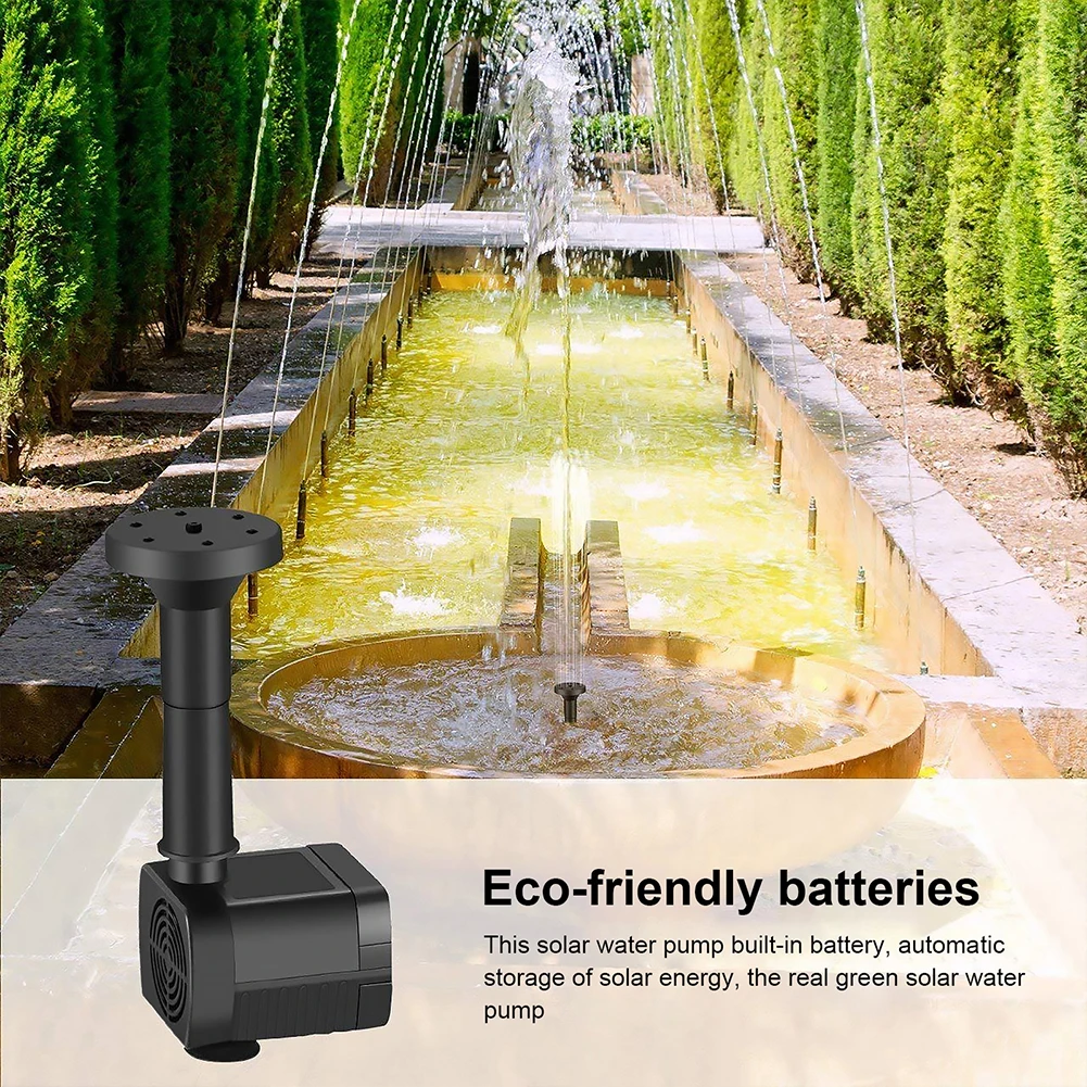 Solar Water Pump Fountain Pump - đánh giá và giá Bonsai Garden Fountain