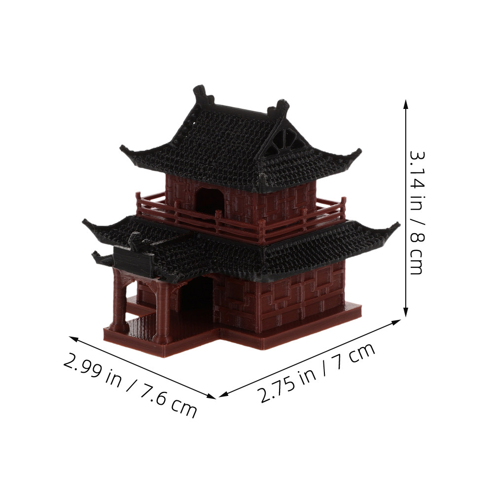 Mini Pagodas Ancient Pavilion  - đánh giá và giá Mini Bonsai Zen Garden