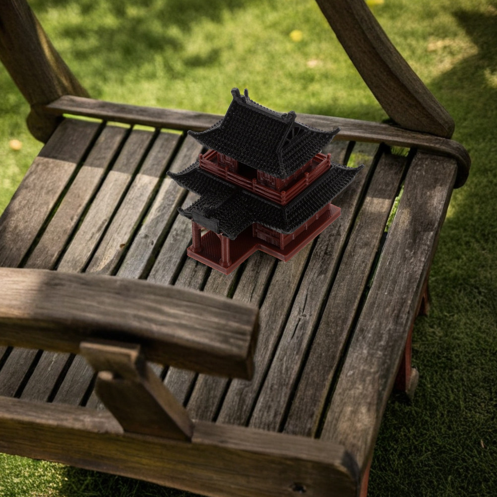 Mini Pagodas Ancient Pavilion  - đánh giá và giá Mini Bonsai Zen Garden