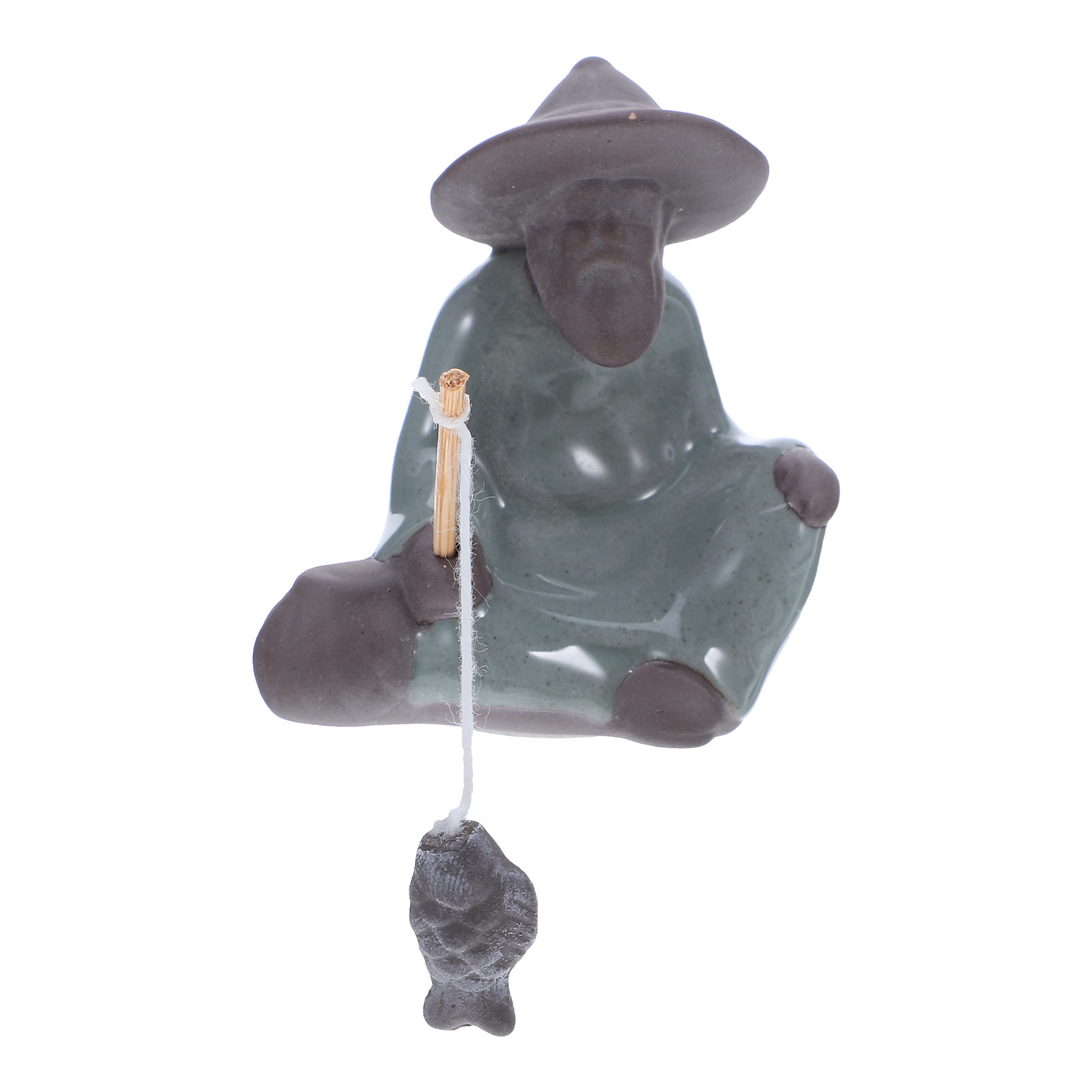 Mini Fisherman Ceramic Chinese - đánh giá và giá Mini Bonsai Zen Garden
