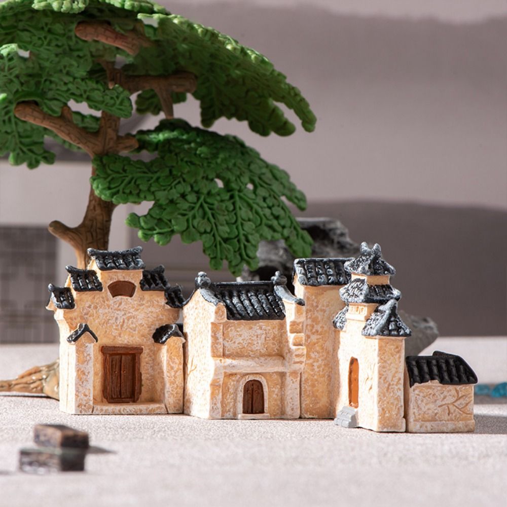 Creative Decorative Mini Resin - đánh giá và giá Bonsai Garden House