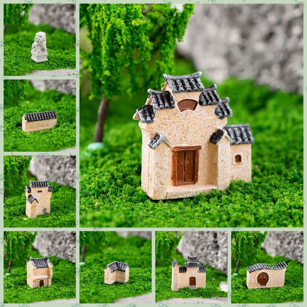 Creative Decorative Mini Resin - đánh giá và giá Bonsai Garden House