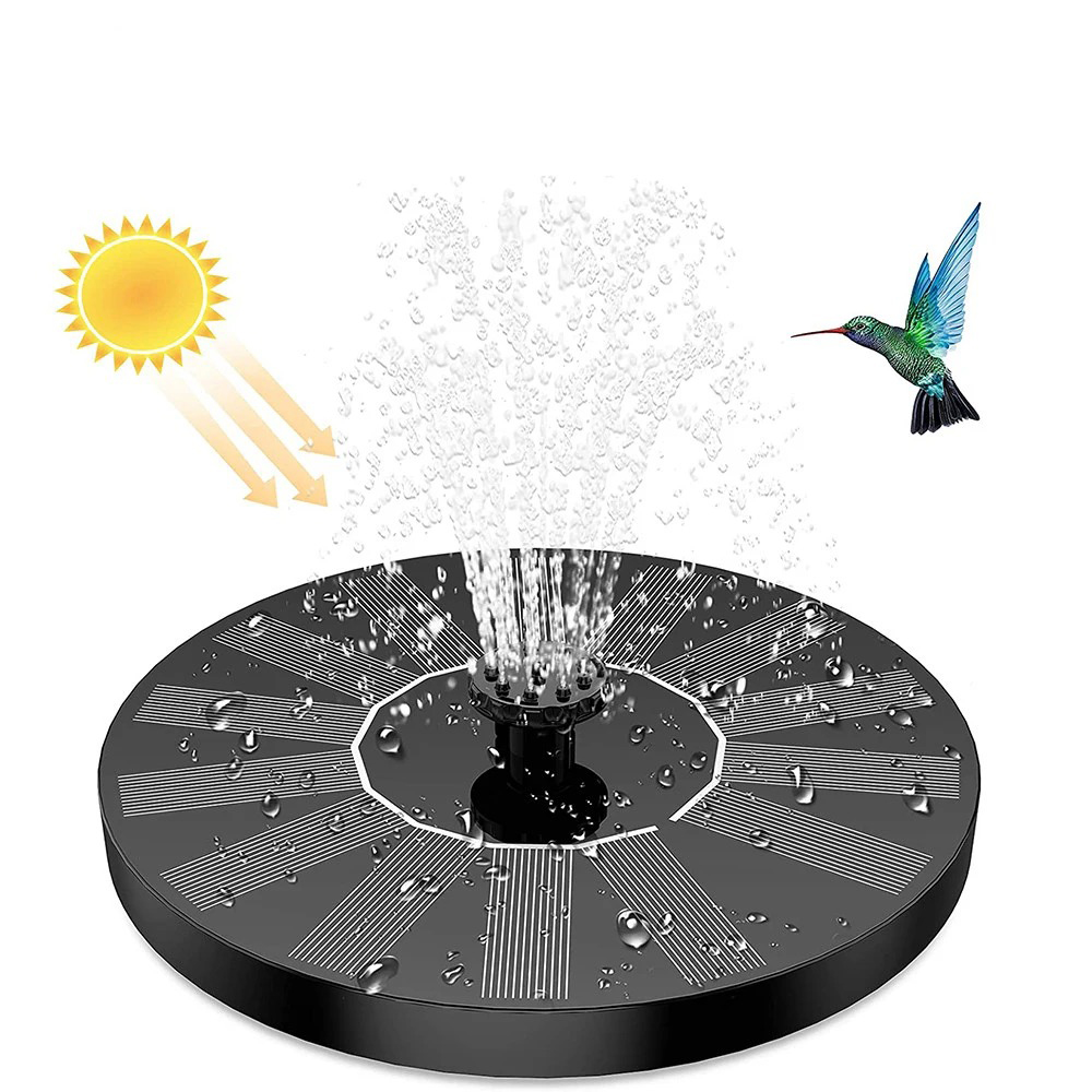 13cm Floating Solar Panel Sola - đánh giá và giá Bonsai Garden Fountain