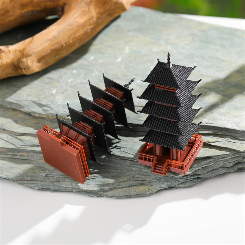 Mini Pagoda Statue Ancient Bui - đánh giá và giá Mini Bonsai Zen Garden