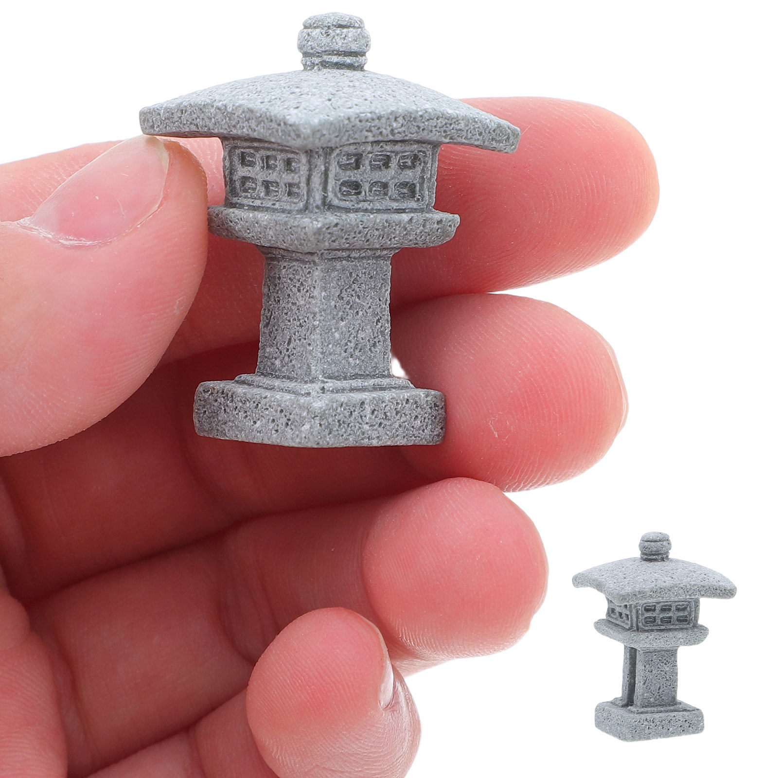 4Pcs Mini Pavilion Sculpture R - đánh giá và giá Mini Bonsai Zen Garden